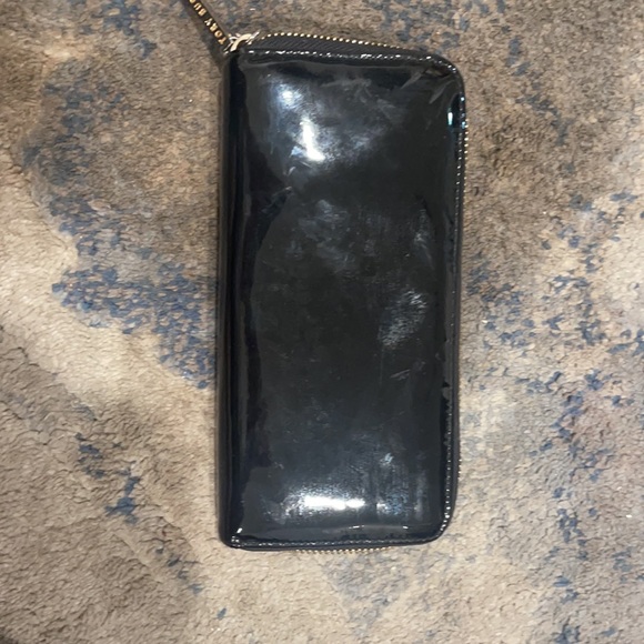 Black leather Tory Burch wallet - Picture 6 of 6